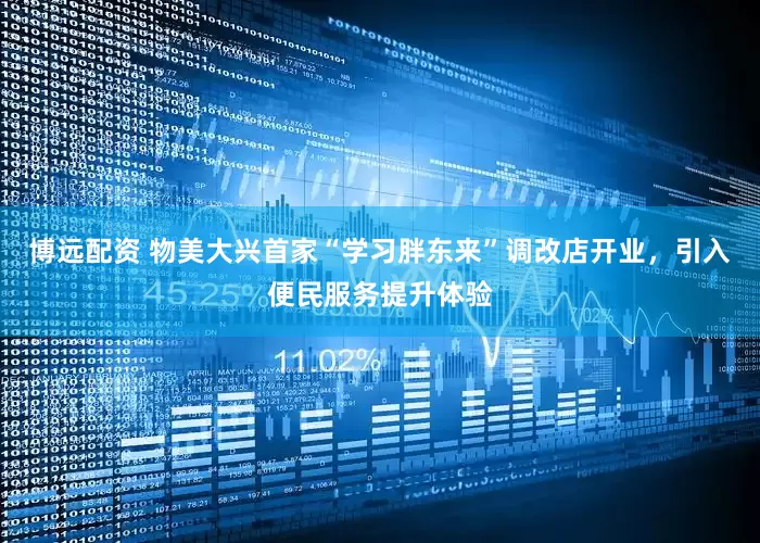 博远配资 物美大兴首家“学习胖东来”调改店开业，引入便民服务提升体验